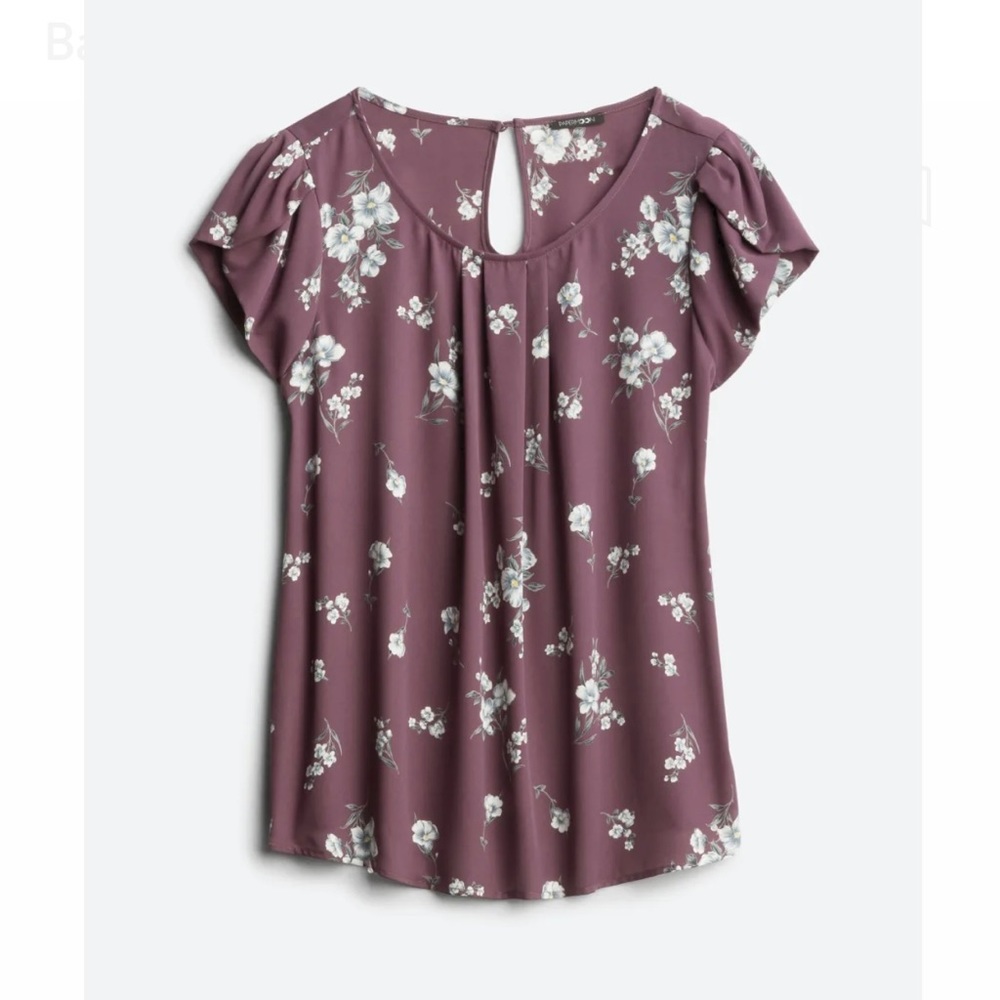 1x Papermoon Blouse with tulip sleeves